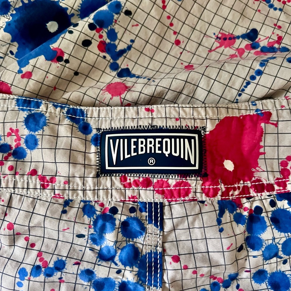 Vilebrequin Men’s Paint Splatter Board Shorts